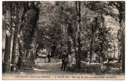 Haut De Seine , Chatenay Malabry , Château Colbert , Une Vue Du Parc - Chatenay Malabry