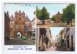 PAYS-BAS - Groeten Uit BERGEN OP ZOOM En 3 Vues - Gebr. Spanjersgerg - Bergen Op Zoom