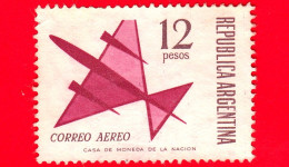 ARGENTINA - Usato - 1965 - Posta Aerea - Aereo Stilizzato - 12 - P. Aerea - Luchtpost
