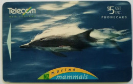 New Zealand $5 GPT 252B - Common Dolphin - Nueva Zelanda