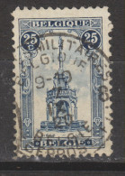 COB 164 Oblitération Centrale POSTES MILITAIRES BELGIQUE 8 - Usados