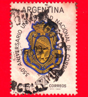 ARGENTINA - Usato - 1964 - 350 Anni Dell''Università Nazionale Di Córdoba' - 4 - Gebraucht