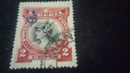 LİBERYA-1900-30    2   C.      DAMGALI - Liberia