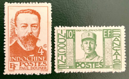 1944 INDOCHINE PAUL DOUMER / VAN VOLLENHOVEN SANS GOMME - Unused Stamps
