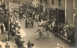 La Bernerie * Carte Photo * Mi Carême Carnaval Cavalcade , Rue De Pornic * Saboterie * Agence Th. GOURIOU - La Bernerie-en-Retz