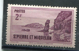SAINT-PIERRE ET MIQUELON N° 184 ** (Y&T) (Neuf) - Unused Stamps