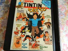 TINTIN +HERGE:SUPER TINTIN N° 21 TINTIN RETRO 1983 HERGE+EDGAR P JOCOB ECT...-82 PAGES - Hergé