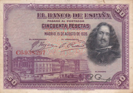 BILLET DE 50 PESETAS - Autres & Non Classés