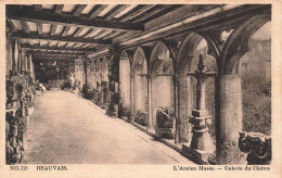 FRANCE - Beauvais - Vue Sur L'ancien Musée - Galerie Du Cloître - Vue à L'intérieure - Carte Postale Ancienne - Beauvais