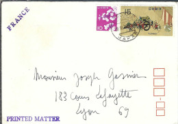 JAPON Ca.1979: LSC De Hakodate Pour Lyon (France) - Storia Postale