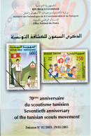 2003-Tunisie / Y&T 1478 -1479 - 70ème Anniversaire Du Scoutisme Tunisien -  Prospectus - Nuevos