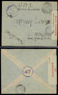 Egypt 1943 Cover To Magdiel Palestine Passed By Censor No 6232 FPO OAS B. Mandat - Palestine