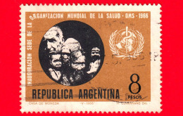 ARGENTINA - Usato - 1966 - Inaugurazione Dell'OMS (Organizzazione Mondiale Della Sanità), Sede, Ginevra - 8 - Gebruikt