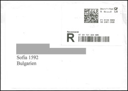 Germany 2020, Cover To Bulgaria - Briefe U. Dokumente