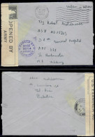 Tel Aviv 1943 WWII British Mandate Palestine Cover - Opened By Army US Examiner - Palästina