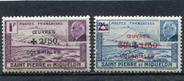 SAINT-PIERRE ET MIQUELON N° 312 Et 313 ** (Y&T) (Neuf) - Unused Stamps
