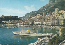 CPM   Principauté De Monaco  Vue Sur Le Port Et La Condamine - Puerto