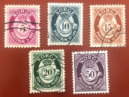 Norway - Post Horn (Series) - Used Stamps