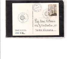 TEM20268  -   VICENZA 4.10.1998  /  " NUMISMATA ITALIA " - Tag Der Briefmarke
