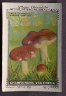 Nestlé - 79 - Champignons Vénéneux, Poisonous Mushrooms - 10 - Russula - Nestlé