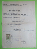 Lettres - République D' Autriche Capitale Fédérale Vienne - Timbre Fiscal 1937 - Revenue Stamps
