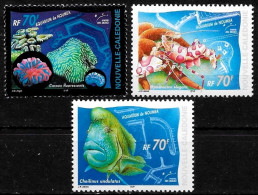 Nouvelle Calédonie 2000 - Yvert Et Tellier Nr. 815/817 - Michel Nr. 1203/1205 ** - Unused Stamps