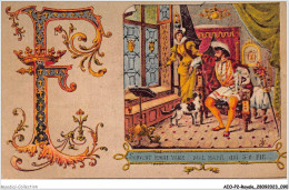 AIOP2-ROYALE-0157 - Château De Chambord - Distique De François 1er écrit Sur Une Des Vitres De Cabinet - Familles Royales