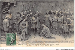 AIOP9-CELEBRITE-0853 - Orléans - Bas-relief De La Statue De Jeanne D'Arc  - Historische Persönlichkeiten