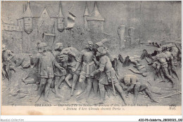 AIOP8-CELEBRITE-0804 - Orléans - Bas-relief De La Statue De Jeanne D'Arc - Par Vital Dubray - Historische Persönlichkeiten