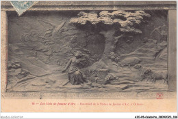 AIOP8-CELEBRITE-0801 - Les Voix De Jeanne D'Arc - Bas-relief De La Statue De Jeanne D'Arc - à Orléans - Historische Persönlichkeiten