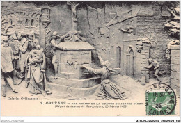 AIOP8-CELEBRITE-0783 - Orléans - Bas-relief De La Statue De Jeanne D'Arc  - Historische Persönlichkeiten