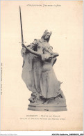 AIOP8-CELEBRITE-0735 - Domremy - Statue De Mercié Devant La Maison Natale De Jeanne D'Arc  - Historische Persönlichkeiten