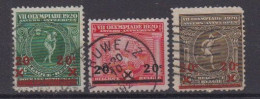 BELGIË - OBP - 1921 - Nr 184/86 - Gest/Obl/Us - Gebruikt
