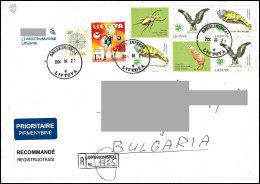 Lithuania 2004, Cover To Bulgaria - Lituanie