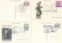 Poland Postmark (1189) Set.4: Olsztyn - Postwaardestukken