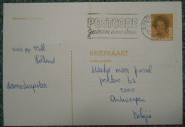 105- PAP Carte Nederland Pays-Bas Oblitération Postcode Gewoon Even Doen - Letter Cards