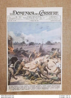 Copertina La Domenica Del Corriere 11 Maggio 1941 Tobruk Distruzione Tank WW2 - Autres & Non Classés