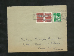 Algérie EA Devant De Lettre Constantine  29/8/1962 N° 354 Et Fr 1340 RR  Surcharges Type 4-72  TB  + Voir Scans Soldé ! - Storia Postale