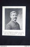 Victor Margueritte, Candidato Al Senato Delle Ardenne Stampa Del 1906 - Altri & Non Classificati