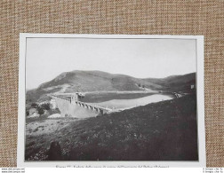 Le Centrali Idroelettriche 1934 Vasca Di Carico Dell'Impianto Del Belice Palermo - Altri & Non Classificati