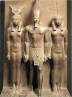 Art - Antiquités - Triade De Mykérinos - Le Roi Entre Deux Divinités - Musée Egyptien Du Caire - CPM - Voir Scans Recto- - Antiquité