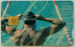 South Africa R20 Chip Card - Swimmer 3 -Preparing - Afrique Du Sud