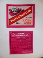 Lot De 10 étiquettes De Bières Belges - Brasserie Van Honsebrouck - Birra