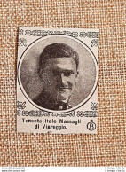 Decorato Con Medaglia Di Bronzo Italo Massagli Di Viareggio Guerra Mondiale WW1 - Altri & Non Classificati