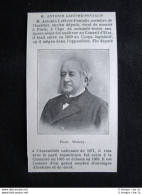 Il Giurista Francese Antonin Lefèvre-Pontalis, Morto Il 19 Aprile 1903 - Altri & Non Classificati