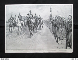 Vincennes 18 Ottobre 1903 Re Vittorio Emanuele III - 3° Reggimento Zuavi - Altri & Non Classificati