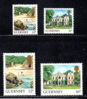 UK, GB, Great Britain, Guernsey, MNH, 1988, Michel 413 - 414, 415 - 416, Definitives - Guernesey