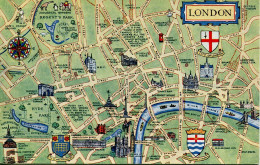 MAPS - MAISIE PECK - SALMON 4604 - LONDON - Carte Geografiche