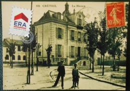 167 Pseudo PAP Prêt-à-poster Publicité ERA Groupe Immobilier  Carte Créteil 94 Val De Marne - Otros & Sin Clasificación