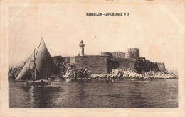 FRANCE - Marseille - Le Château D'If - Vue D'ensemble - Bateau - La Mer - Carte Postale Ancienne - Kasteel Van If, Eilanden…